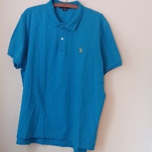 U.S. Polo Assn. Turquoise Polo Shirt